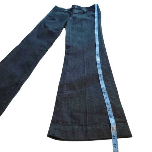 NWT Gap Fit Slung Fit Dark Denim Jeans Size 2R - Low Rise & Hip-Hugging Fit - Picture 6 of 6